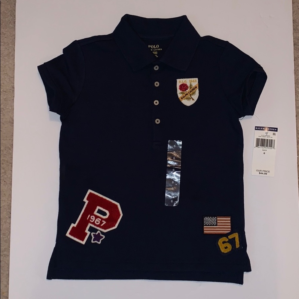 Girls Ralph Lauren Polo Shirt